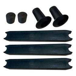 Combo 3 Degrau ABS Preto