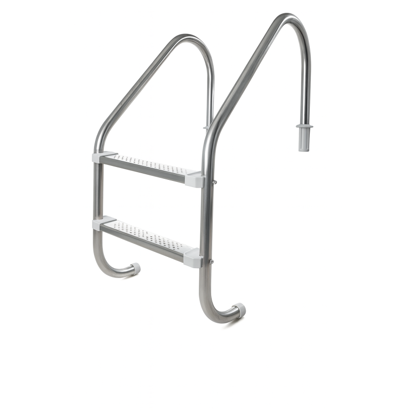 Escada 2 Degraus Inox