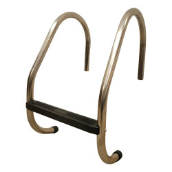 Escada 1 Degraus ABS Preto