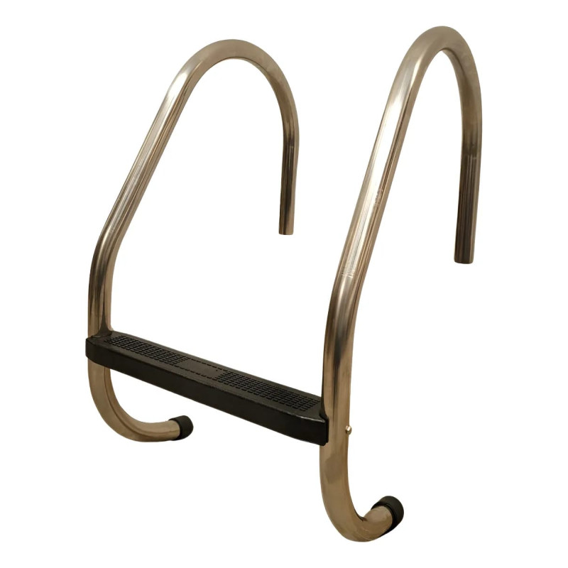 Escada 1 Degraus ABS Preto